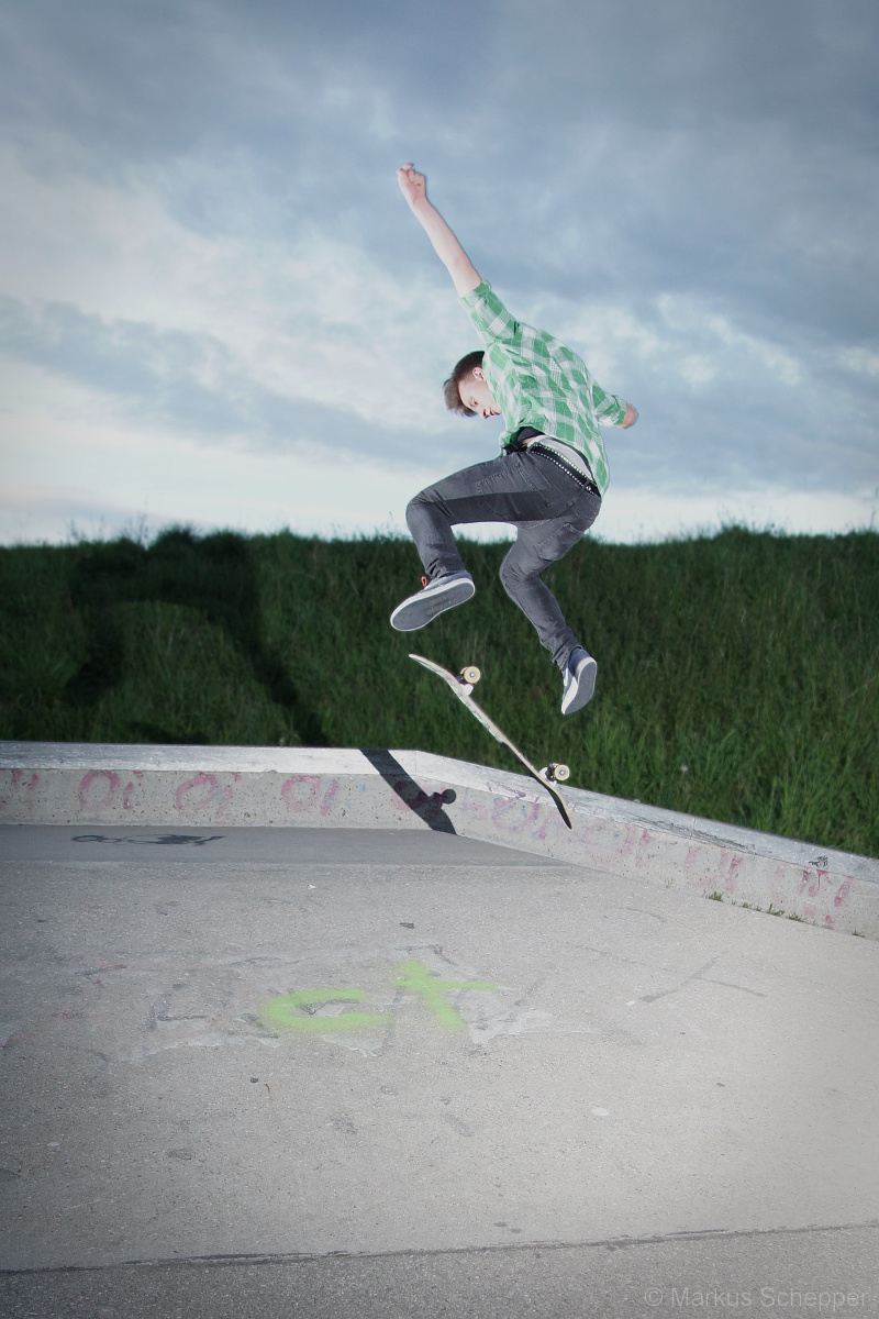 Sportfotografie Skateboarding